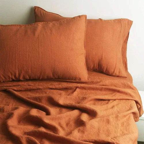 Vista 25 de S VICTORY SYMBOL Fundas de almohada de lino 100% orgánico, 1 par de fundas de almohada de lino natural francés de 20 x 30 pulgadas, color verde