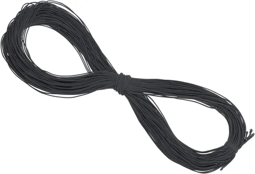 Vista 42 de PATIKIL Cuerda elástica elástica de 109 yardas (328.1 ft), cuerda elástica pesada de 0.059 in, albaricoque para manualidades, correas de gancho