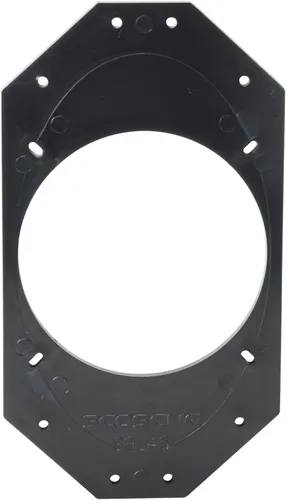 Vista 2 de Scosche 1984 a 2006 Jeep Wrangler 4" Adaptadores de altavoz (1 par) SAJ46