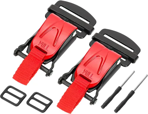 Vista 12 de Kit de hebilla de liberación rápida para casco, adaptador de correa de barbilla con trinquete de acero inoxidable para cascos de motocicleta, fácil