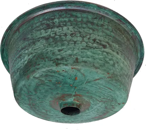 Vista 5 de Fregadero de pátina verde rústico