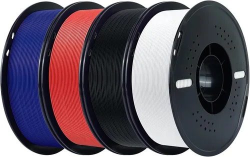 Vista 34 de Kingroon Paquete de filamento PLA de alta velocidad para impresora 3D de 1.75 mm, filamento rápido para impresora 3D para impresión hiper rápida