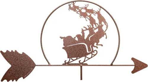 Vista 4 de SWEN Products Veleta de Santa y Reneno (montaje ajustable incluido)