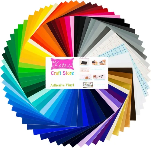63 Colors Oracal 651 Permanent Outdoor Adhesive Vinyl Sampler Pack