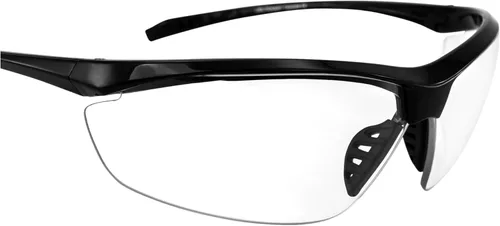 Vista 6 de Global Vision Lieutenant Wraparound - Gafas de sol de seguridad para motocicleta ANSI Z87.1 y MIL-PRF-32432, marco negro