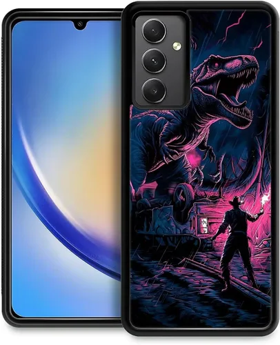 Vista 38 de Funda compatible con Samsung Galaxy A53 5G, diseño de elefantes africanos, diseño de patrón increíble, a prueba de golpes, antiarañazos, carcasa
