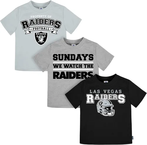 Vista 43 de Gerber Unisex Baby NFL 3 Pack Short Sleeve Team Fan Tee Shirt