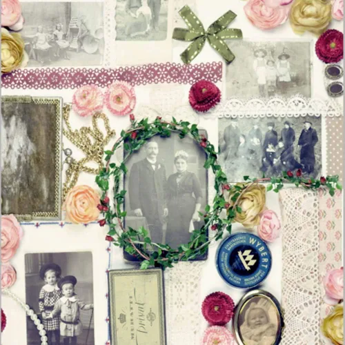 Vista 6 de d-c-fix F3460172 - Lámina decorativa de madera de madreperla (17.7 x 78.7 in), color blanco