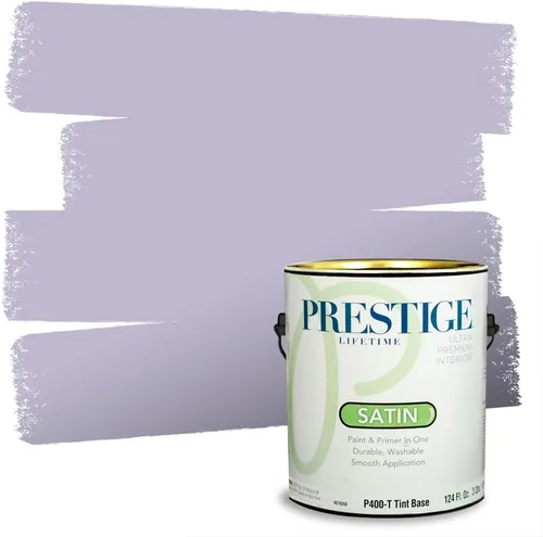 Vista 107 de PRESTIGE Pintura exterior e imprimación en uno, bingo, satén, 1 galón