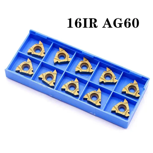 Vista 7 de 5/8" SER1616H16 SEL1616H16 Herramienta de soporte de torno con 20 piezas 16ER/IR AG60, paquete de 26