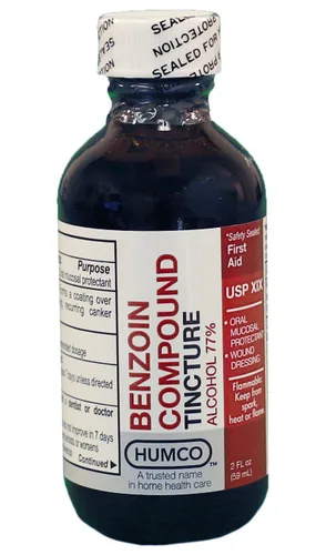 Humco 24392001 Tintura de compuesto de benjuí, USP, 2 oz.