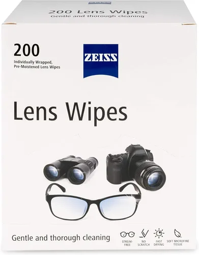 Vista 11 de ZEISS - Toallitas de limpieza prehumedecidas para lentes, 80