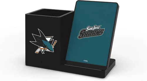 Vista 20 de SOAR Cargador inalámbrico y organizador de escritorio de la NHL