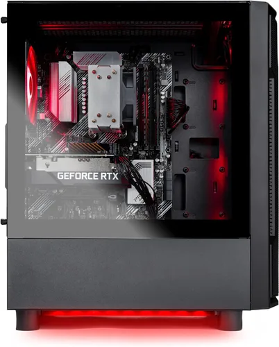 Vista 15 de Skytech Gaming Computadora de escritorio Shadow Gaming – Intel Core i5 12400F 2.5 GHz, NVIDIA RTX 3060 Ti, SSD NVME de 1 TB, 16 GB DDR4 RAM 3200