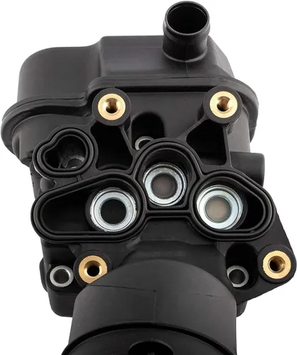 Carcasa del filtro de aceite del motor con conjunto de junta para Audi A3 A4 Quattro TT TTS, para Volkswagen EOS GTI Golf Jetta Passat 2.0T