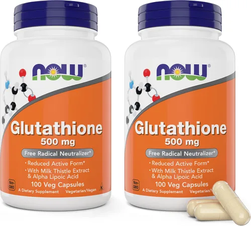 Vista 6 de NOW Foods - Glutatión Antioxidante Celular 500 mg. - 60 Cápsulas Vegetarianas