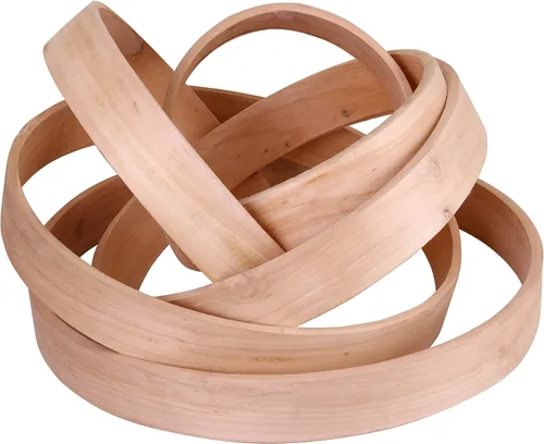 Vista 3 de Aros de Tambor Chamánicos Nativos Marcos de Madera de Cedro (10 pulgadas)
