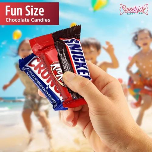 Vista 3 de Paquete variado de dulces de chocolate, dulces de chocolate a granel para fiestas, paquete variado de dulces de chocolate surtidos de 5 libras