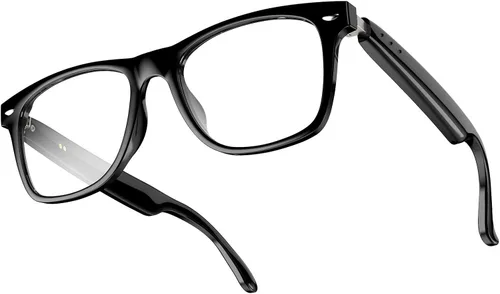 Vista 10 de Blackview Lentes inteligentes, lentes de sol polarizados Bluetooth con altavoz, control de voz, protección UV, lente de luz azul