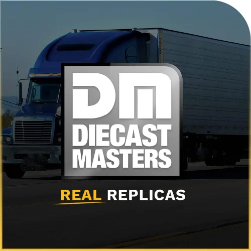 Vista 8 de Freightliner Nuevo Cascadia Sleeper Cab Truck Tractor Amarillo 1/50 Diecast Masters