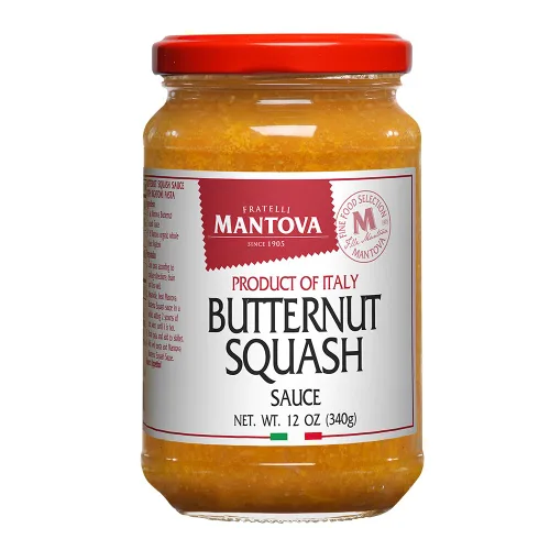 Mantova Salsa de calabaza Butternut, 12 onzas (paquete de 2), producto de Italia, tradicional, totalmente natural, salsa de pasta lista para comer,