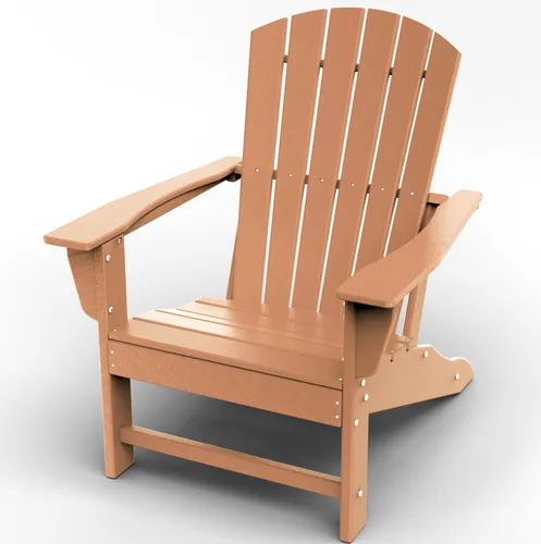 Vista 15 de BRIOPAWS Adirondack - Juego de 2 sillas para hoguera, de gran tamaño, plástico HDPE, resistente a la intemperie, para terraza, exterior, piscina