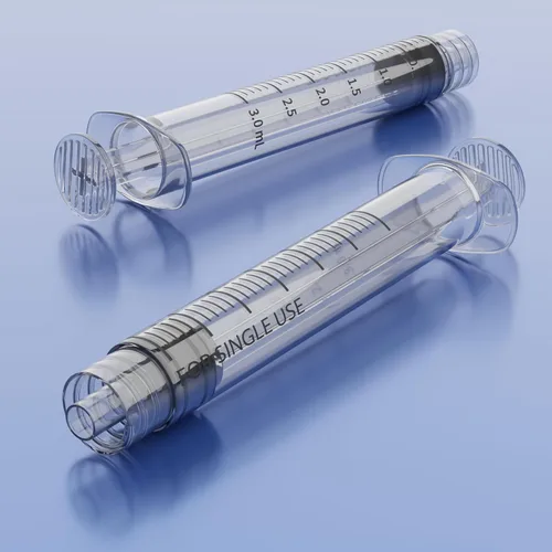 Vista 3 de Estuche - Jeringa Luer Lock de 0.1 fl oz - Estéril con sellado individualmente - 900 jeringas (9 cajas x 100 unidades)