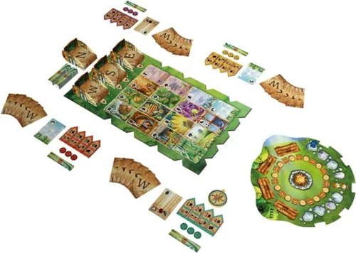 Vista 4 de Meadow Board Game - Nature Observing Drafting and Set Collection Game, Strategic Exploration, Fun Family Game for Kids & Adults, Ages 10+, 1-4