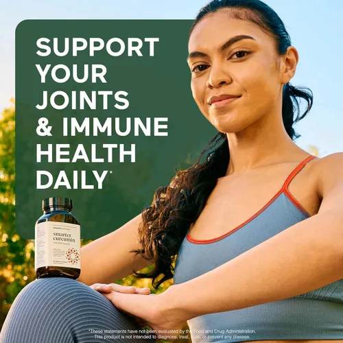 Vista 7 de SMARTERNUTRITION Cápsulas blandas de curcumina – Suplemento vegano de alta absorción de 400 mg de cúrcuma + aceite de semilla negra y jengibre – 95%