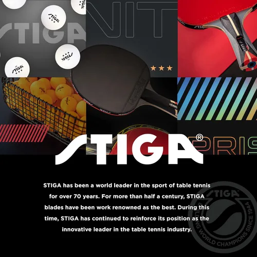 Vista 6 de STIGA Juego de red de ping pong retráctil todo en uno, incluye 2 paletas de ping pong, 3 bolas de 1 estrella, bolsa de almacenamiento de malla, se