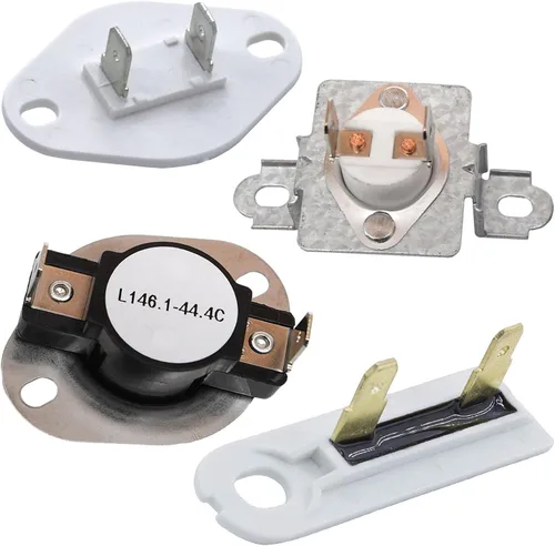 Seentech Termostato de secadora 279973 y 3392519 y 8577274 Kit de fusibles de corte térmico y control de termistor y fusible térmico, pieza de