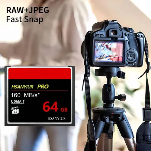 Vista 7 de 64GB UDMA de alta velocidad, tarjeta original de la cámara de la tarjeta del CF