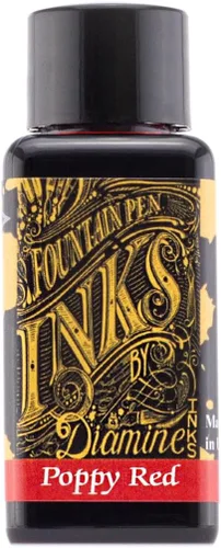 Vista 19 de Tinta embotellada para pluma estilográfica Diamine, 30 ml - Ámbar