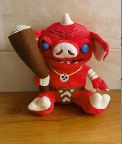 Koroks - Muñeca de peluche de anime para decoración del hogar, sofá, lindo juguete para todos (peluche), 9 pulgadas