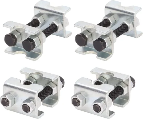 Vista 7 de Acouto Compresor de resorte helicoidal ajustable 4 unids Mini compresor de resorte de bobina 2 vías ajustable espaciador de resorte de acero al