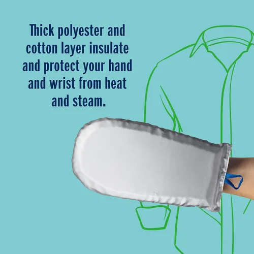 Vista 4 de Conair Guante protector de vapor para prendas de cuidado completo; crea un respaldo firme mientras vaporizas