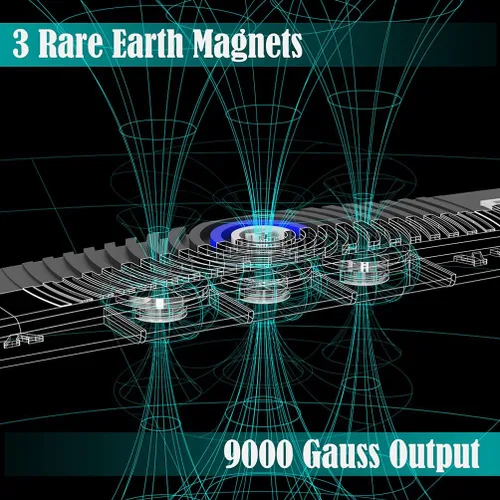 Vista 5 de Pulsera magnética definitiva, impermeable y se adapta a todas las muñecas, mantente activo