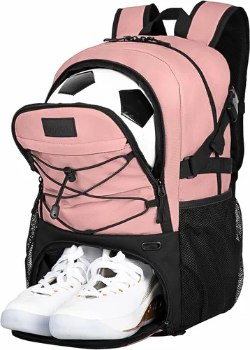 Vista 22 de Goloni Soccer Backpack,Basketball Backpack with Ball Compartment & Shoe Compartment,Backpack for Basketball,Soccer