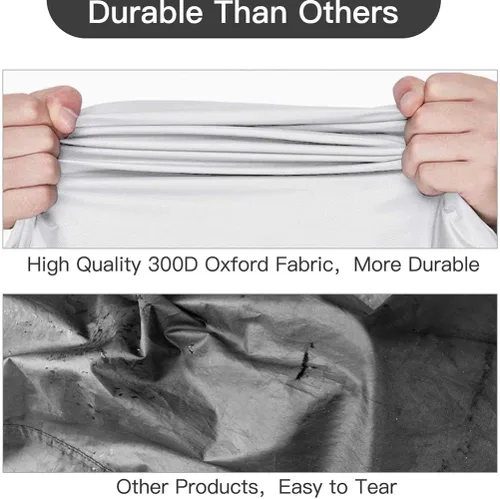 Vista 7 de Wakauto Cubierta impermeable para bicicleta, cubierta a prueba de polvo, impermeable, para bicicleta de montaña, cubierta impermeable para bicicleta