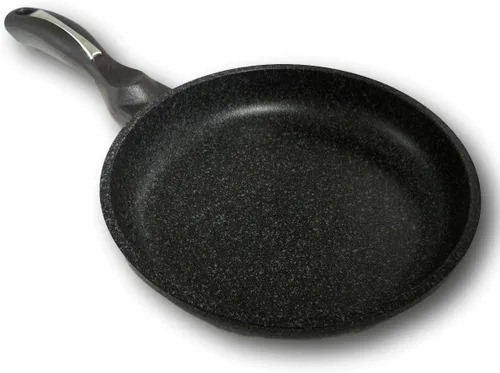 Sartén antiadherente de aluminio fundido recubierto de mármol de cerámica, 7.9 in (8 pulgadas)