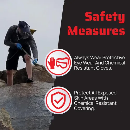 Vista 8 de Graffiti Solutions Removedor de graffiti de mocos de elefante (1 galón) Fórmula biodegradable superior para la eliminación rápida de graffiti