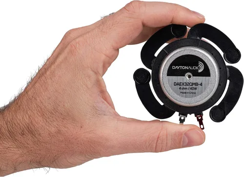 Vista 5 de Dayton Audio DAEX32QMB-4 Quad Feet Mega Bass 32mm Excitador 40W 4 Ohm