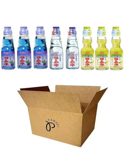 Vista 9 de RAMUNE - Refresco japonés variedad, paquete de 8, 6.76 onzas líquidas cada uno (arándano, uva, naranja, lichi (2 de cada uno))