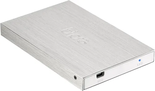 Vista 2 de Bipra – Disco duro 640 GB, 2.5 inch Disco Duro Externo portátil USB 2.0, 2,5), color plateado – , FAT32