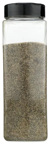 Vista 2 de Pimienta picante orgánica molida negra de 14 onzas certificada sin gluten (28 mallas)