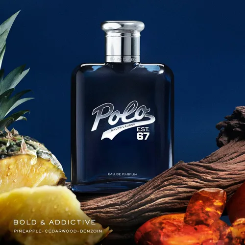 Vista 2 de RALPH LAUREN FRAGRANCES - Polo 67 - Eau de Parfum - Aroma amaderado - Con piña, cedro y benjuí - Colonia para Hombre