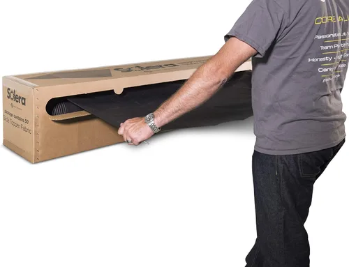 Vista 5 de Solera Tela de Repuesto Universal Slide-Topper de Corte a Medida para Casas Rodantes de 5ª Rueda, Remolques de Viaje, Autocaravanas, rollo de 50' x