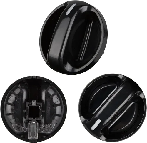 Vista 5 de 3 piezas 559050C010 perillas de AC interruptores de control climático Compatibles con interruptores de calentador y aire acondicionado para Toyota