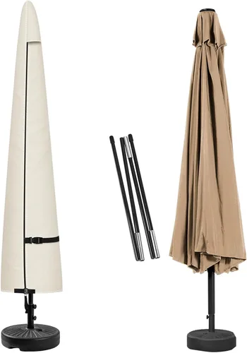 Cubierta para sombrilla de patio Porch Shield - Cubiertas impermeables para parasol de jardín al aire libre para paraguas de mercado de 7 a 10 pies,