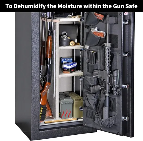 Vista 2 de Barra deshumidificadora segura, barra briidea que reduce la humedad con fácil instalación y cable de enchufe que se enrosca fácilmente a través